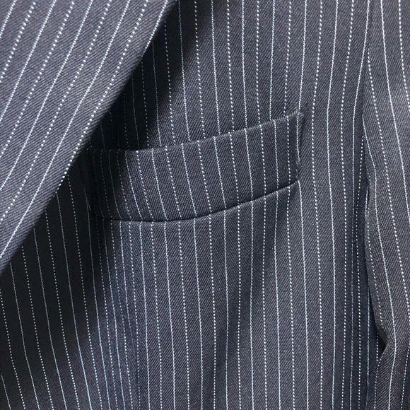 LAST CHANCE! YOUNG KINGS By Steve Harvey Pinstripe Suit Jacket/Coat - Picture 8 of 16